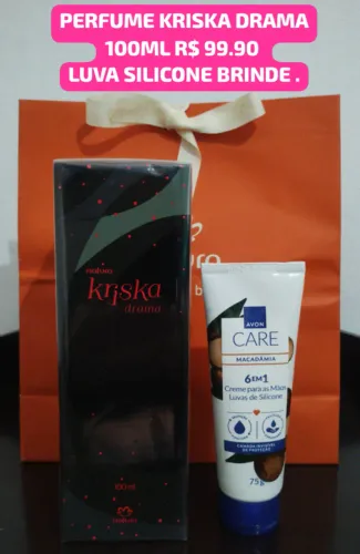 PERFUME KRISKA DRAMA 100ML  + BRINDE R$ 99,90