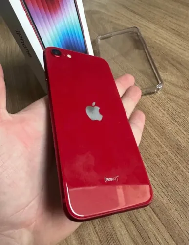 iPhone SE 3 geração RED garantia Apple novinho