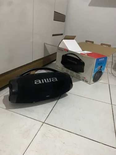 Som Boombox AIWA novo barato