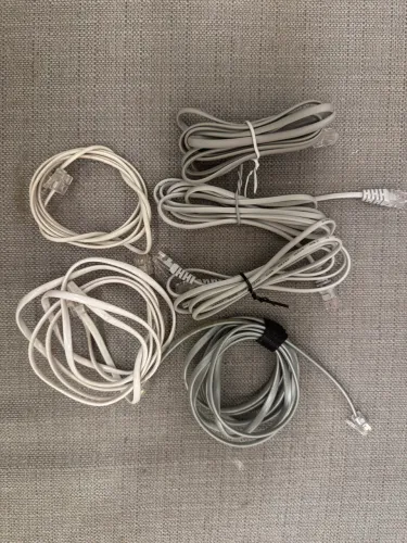 Cabo de telefone e modem RJ11