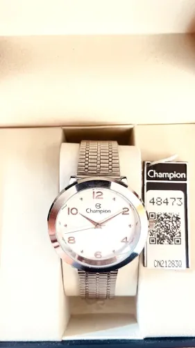 Relógios Champion!! Vários modelos prateados!! Novos!!