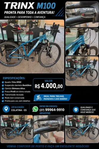 ? TRINX M100 - IMPECÁVEL | R$ 4.000,00 ?