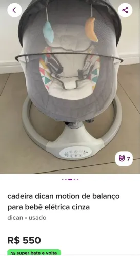 Cadeirinha de balanço em estado de Nova 