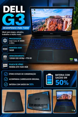 Notebook Gamer Dell G3