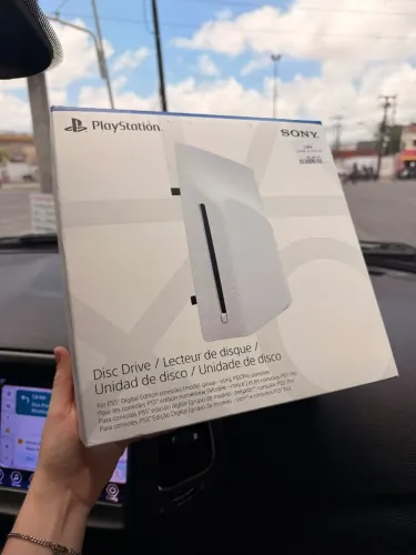LEITOR DE DISCO PS5 ORIGINAL SONY!