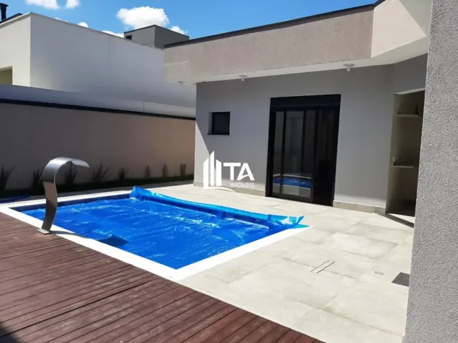 Casa térrea em Condomínio à venda, 206m² com 3 Suítes 4 vagas no Swiss Park, Campinas SP R