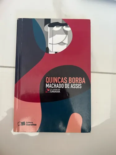 Livro Quincas Borba, Machado de Assis seminovo
