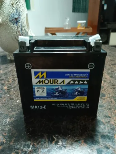 Bateria moto 12v 12 Ah CCA 120