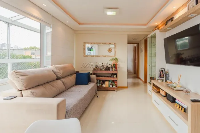 Apartamento à venda no Santana, Porto Alegre | 69m² | 2 dormitórios | 1 suíte | 2 vagas |