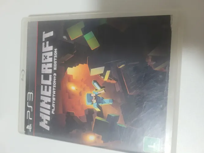 Jogo ps3 minecraft 