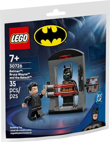 LEGO Batman - Bruce Wayne e Batsuit - Novo e Oficial