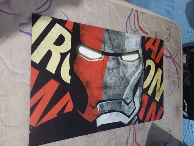quadro decorativo homem de ferro