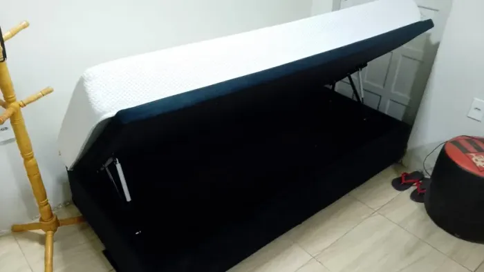 Vendo Cama Bau + Colchão Emma One Plus+