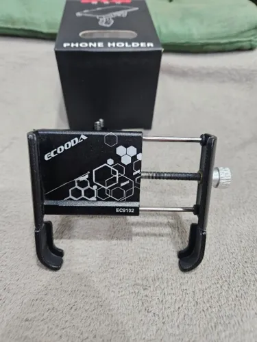 Suporte para telefone moto e bike em aluminio muito novo