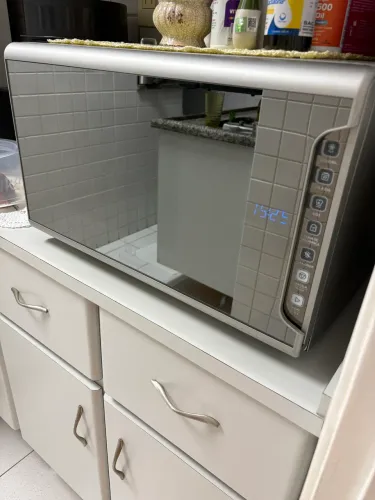 Microondas Eletrolux inox funcionando perfeitamente 