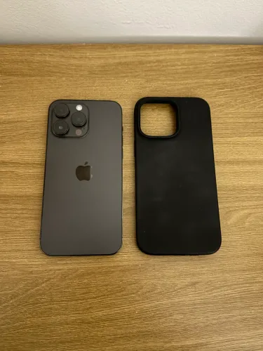 iPhone 14 Pro Max 128GB Preto - Ótimo Estado + Capa
