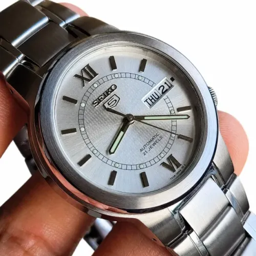 Relógio seiko 5 automático vintage cal.7s26b anos 2000