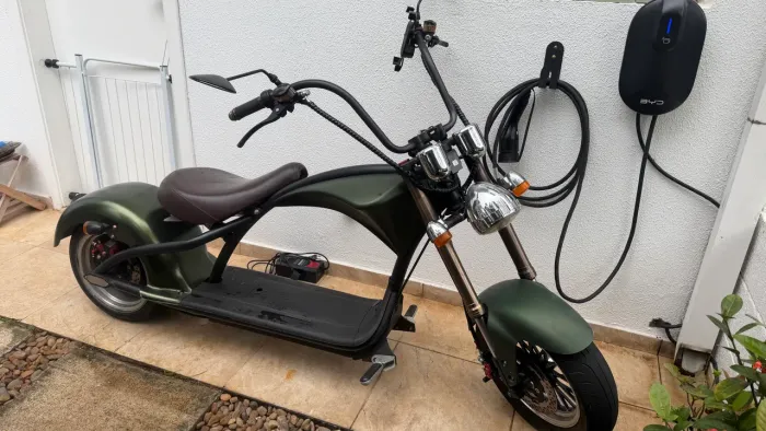 Moto Elétrica Chopper