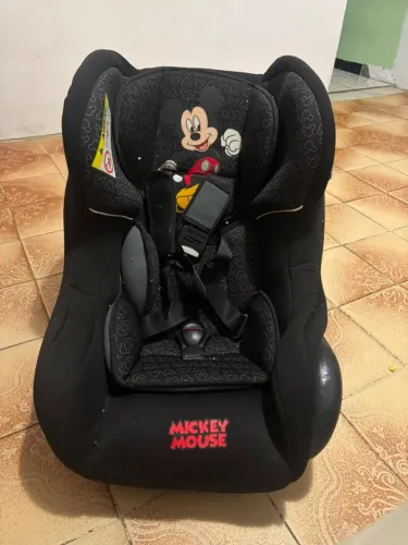 Cadeira Para Auto - De 0 a 25Kg - Disney - Mickey Mouse - Preto