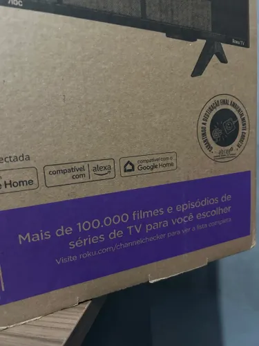 SMARTV AOC 43?    Tela: 43 polegadas tv
