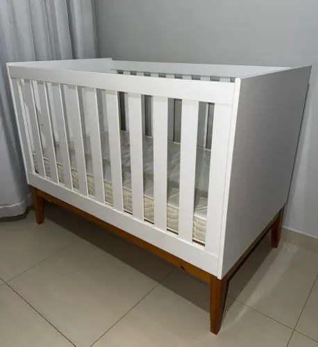 Vendo Berço Reller Noah Retrô + Colchão Ortobom