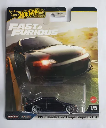 Hot Wheels premium 1993 Honda Civic Coupe Velozes e Furiosos