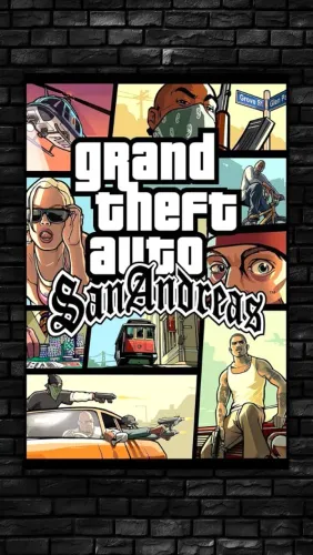 Gta sa 3 poster