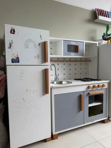 Cozinha de brinquedo em mdf