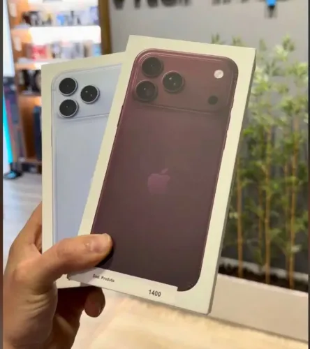 IPHONE 18 PRO MAX - 256 BORDÔ/GLACIAL/PRATEADO