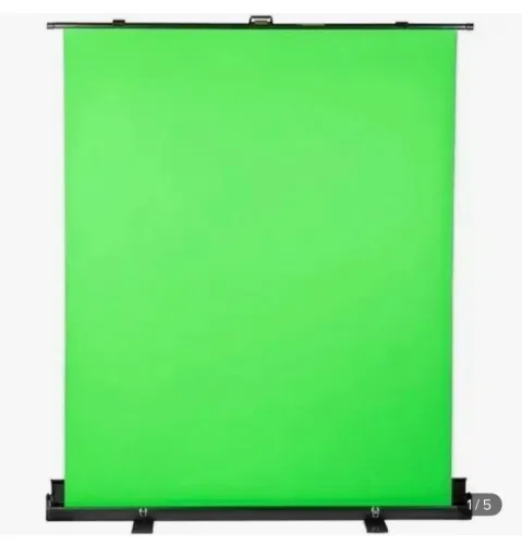 Fundo verde Chroma Key retratil GREiCA