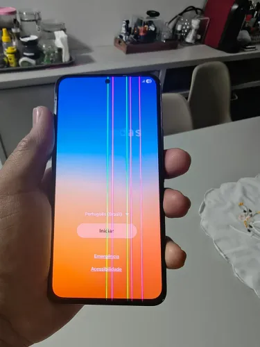 Samsung s22 128gb puro - Tela com listas