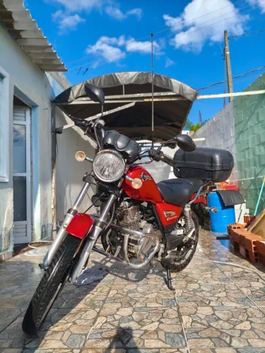 HAOJUE CHOPPER ROAD 150 2019 VERMELHA