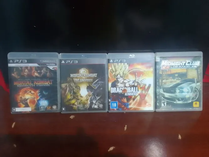 Jogos ps3 super e top por 40 reais cada