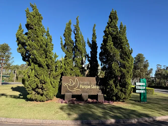 Jazigo a venda cemitério parque São Pedro