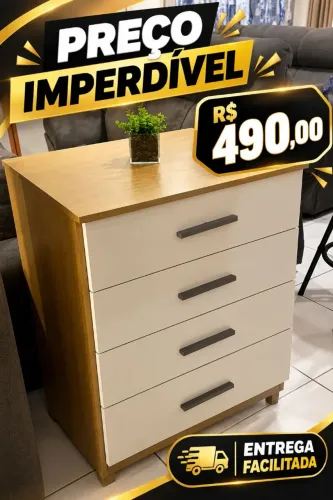 Cômoda ideal para o seu quarto.