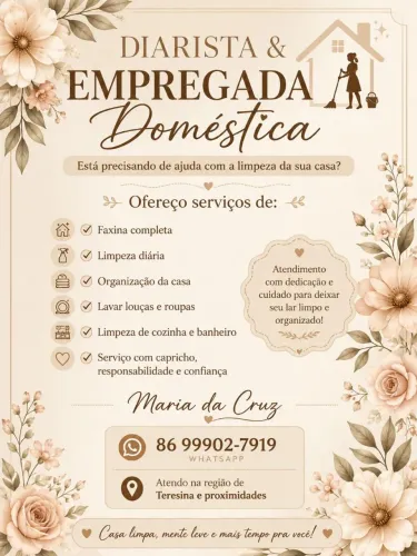 Auxiliar de serviços gerais 