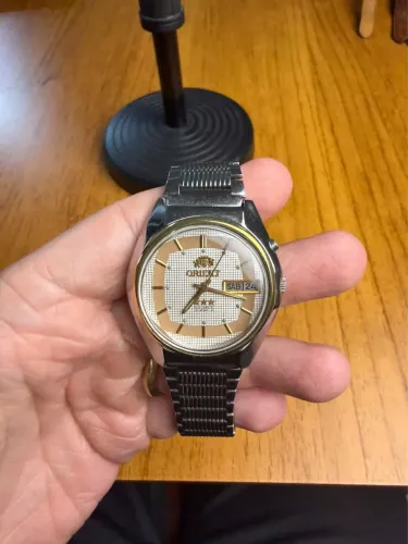 Relógio Orient 3 estrelas Automático Vintage (Década de 70)
