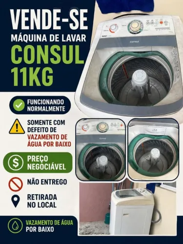 Máquina de lavar 11kg