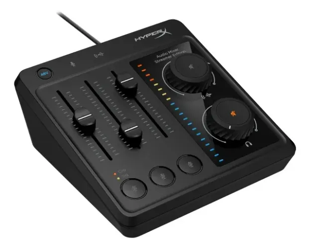 [LACRADO] Mixer De Áudio Hyperx - Interface De Áudio Black 48v