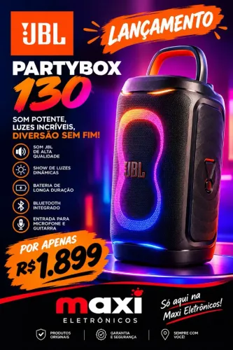 PROMOÇÃO PARTYBOX 130 ?