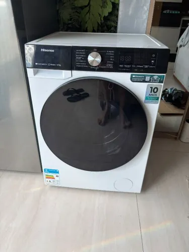Lava E Seca Hisense 11kg Branca Conectada Branco 127v