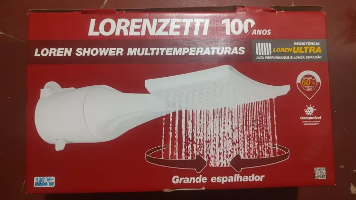 Lorenzetti chuveiro NOVO na caixa