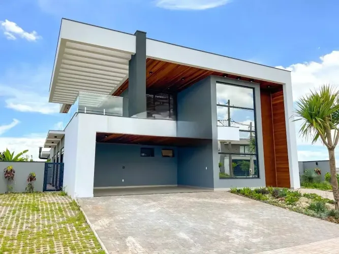 Casa semi térrea com 04 suítes a venda Condomínio Campo de Toscana em Vinhedo/SP