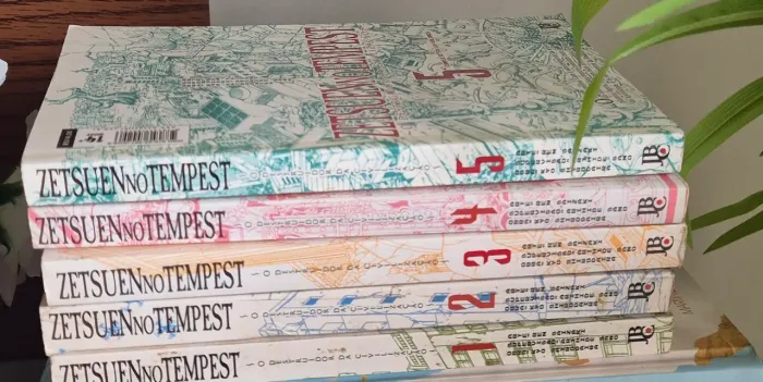 Coleção mangá Zetsuen no Tempest vol. 1 ao 5