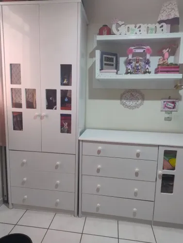 Kit guarda roupa infantil - novíssimo