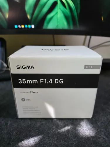 Sigma Lente 35 mm F1.4 Art DG HSM para Nikon (Nova/Lacrada/com NF)