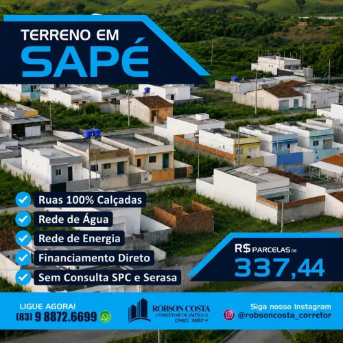 Terreno em Sapé