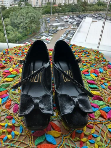 Sapato social preto UZA número 33