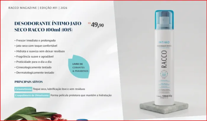 Desodorante spray íntimos 