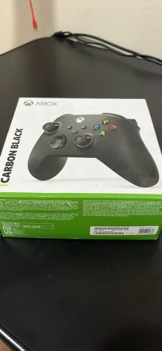 Controle Xbox Carbon Black sem fio